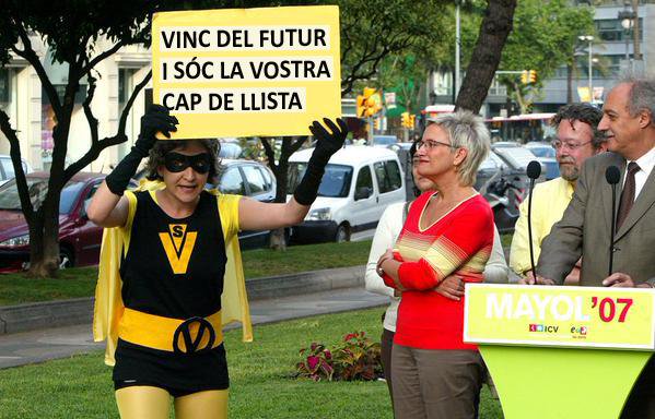 arqueolec's tweet photo. #SuperColau no es rendeix mai @PilarinRodri https://t.co/P2SS3wsI8f