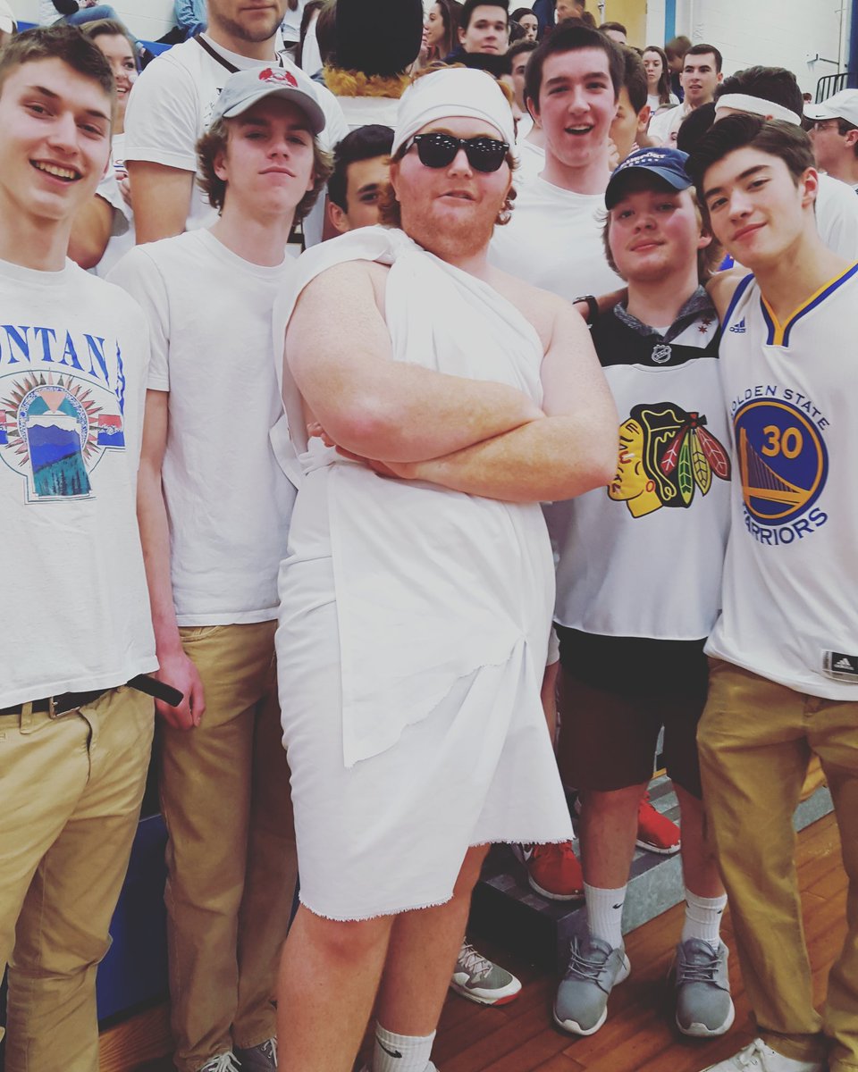 Red Zone in full force! <a href="/WeAreFairport/">Fairport Red Zone</a>