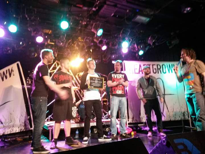 HetBolwerkSneek's tweet image. 13Steps de winnaar van Metalbattle: voorronde van Friesland 2016. Gefeliciteerd!