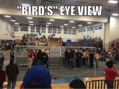 My bird's eye view of this competition