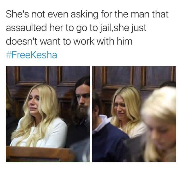 TommyLeiStudio's tweet photo. This. #FreeKesha https://t.co/V2xbCe1Ct0