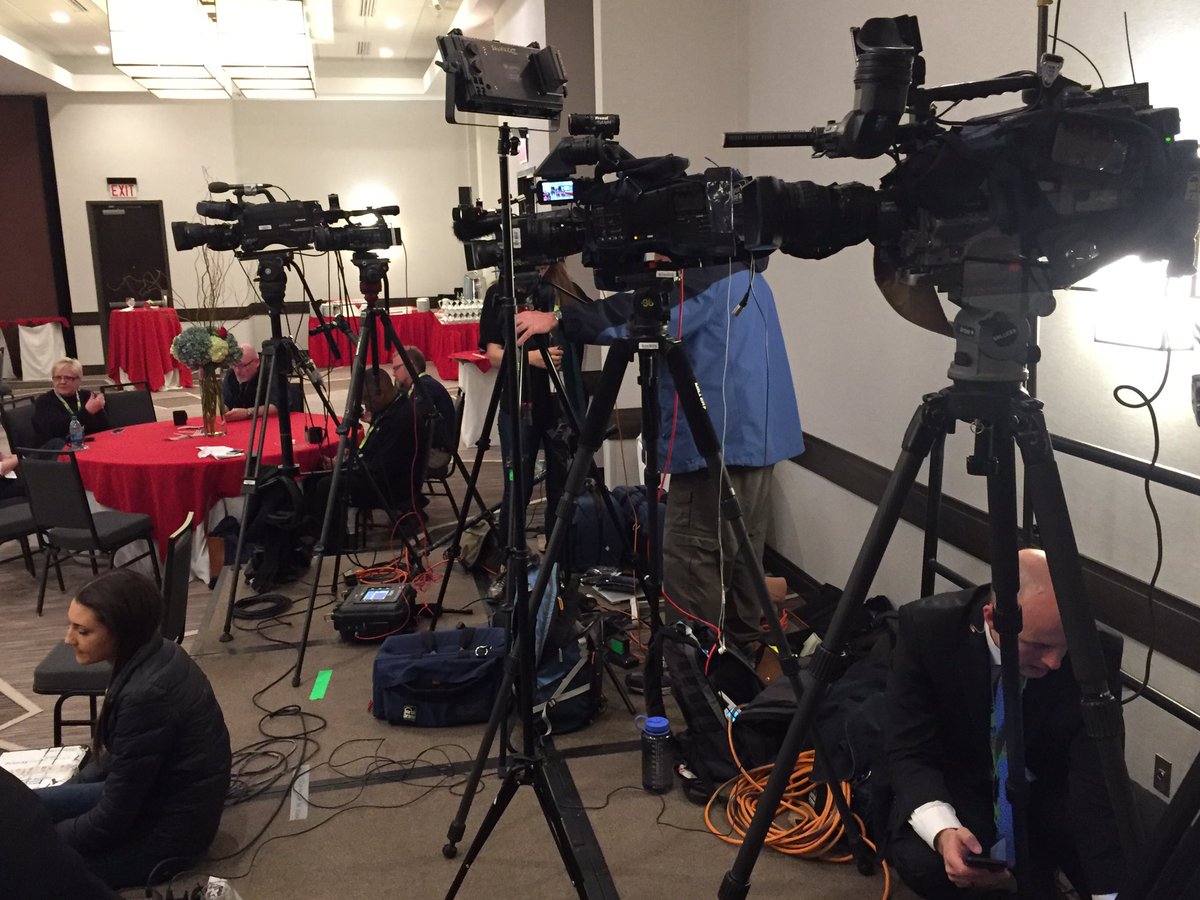CORourke20's tweet photo. Ben Carson's watch party in Greenville, SC @ABCNews4 @carolinebTV https://t.co/zK7SfZ6eLv