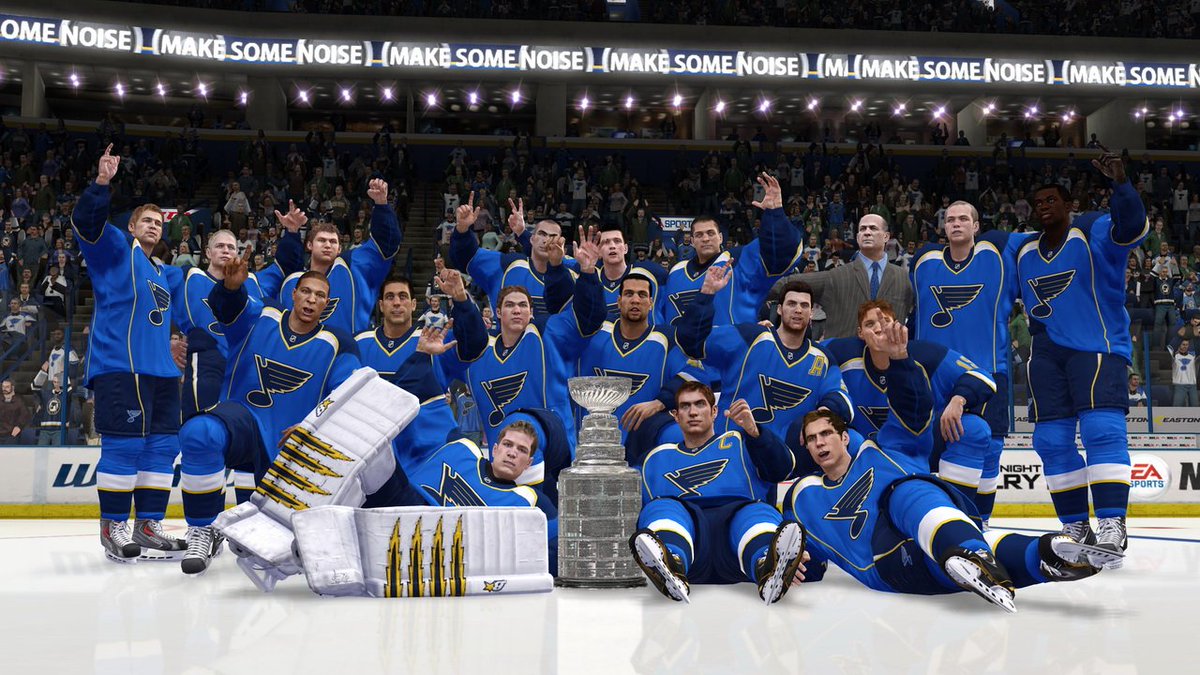 iNHL_info's tweet photo. Congrats to the @StLouisBlues, our first ever @FranchiseHockey iNHL champions! #BeAGM #FHM2 https://t.co/8Pk4gBZ1ZC
