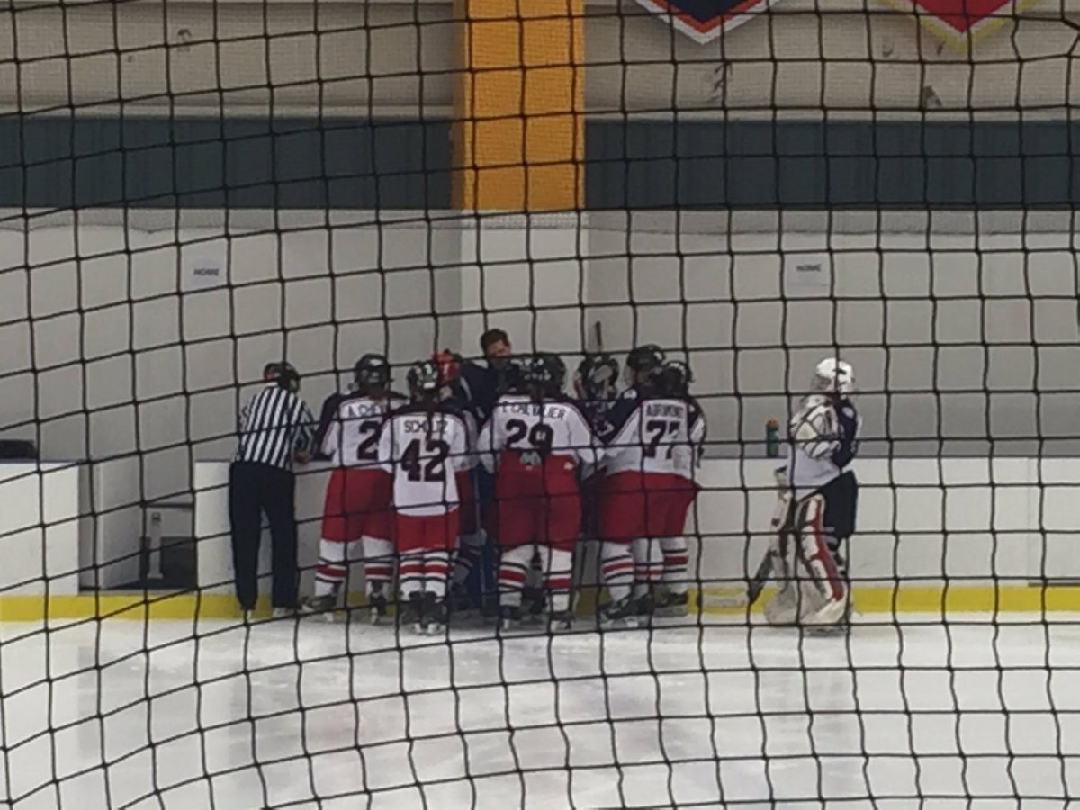 coachchevy's tweet photo. Hanging out in Nashville with family this weekend watching Allie and Tess play hockey for Columbus Blue Jackets https://t.co/ZV0zJO0u2i