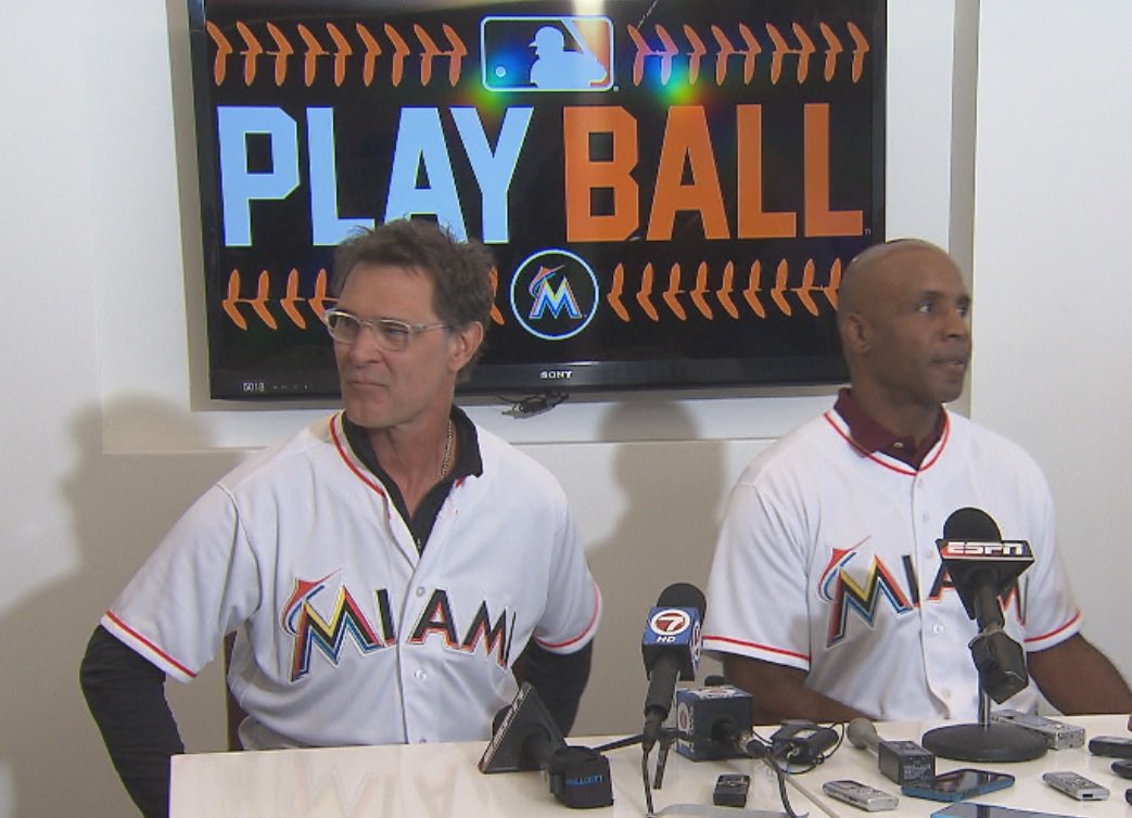 Barry Bonds speaks for 1st time as @Marlins s hitting coach #Marlins bit.ly/20MoLfB?utm_me… https://t.co/gWHpXfTTKH