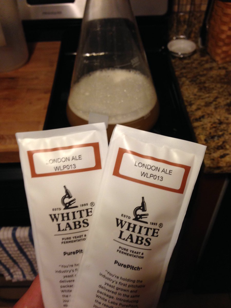 gamndood's tweet photo. @SomeGuyBrewing @StolzeStyle @PerzellBrewing @Dad_Brews getting my starter going! #homebrew #PurePitch https://t.co/vQ4Zw0kB3s