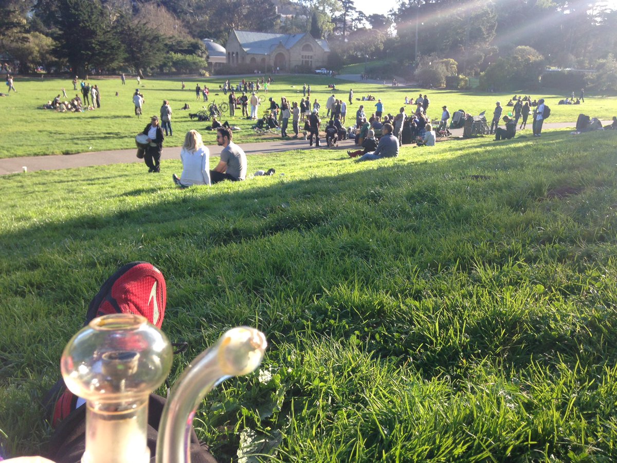 NotRobG's tweet photo. Park dabs hippie hill style #drumcircle #thingsforsale #funthings https://t.co/u5CxR42bIz