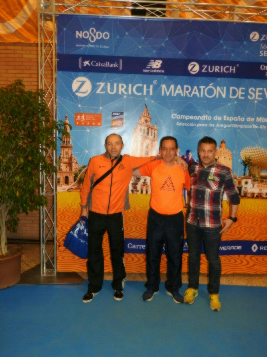 CAMejorada's tweet photo. Suerte a nuestros chicos y al resto de corredores q en unas horas seguirán los pasos de Filipides @MaratonSevilla :D https://t.co/mmjUMFywTd