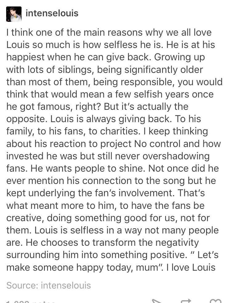 I'm so proud of louis and I will always love and support him. He is an angel

#SupportToLouis