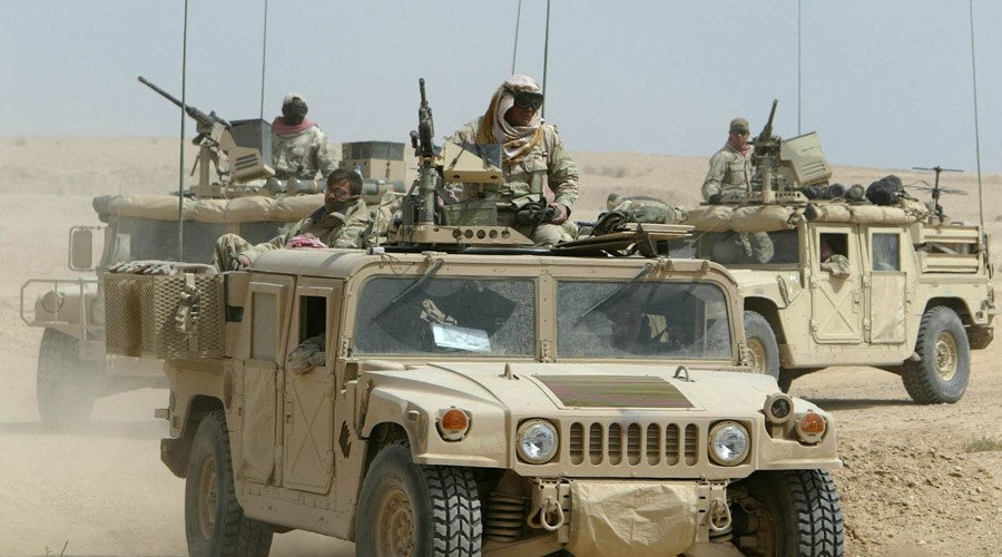 RT_com's tweet photo. #Pentagon discreetly provided Russia with US special forces’ location in Syria https://t.co/NqMi0NsWz1 https://t.co/VBRBAP9wnS