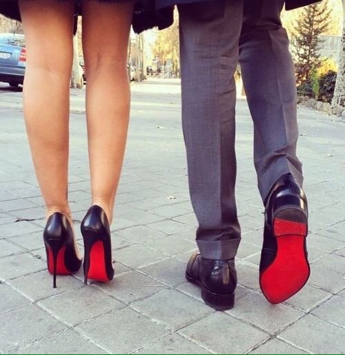 I got Me and Ian matching shoes! {Laughs}