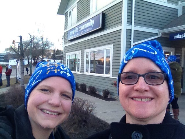 NancyBepple's tweet photo. #cnoy #newlifecommunity #kamloops getting ready to walk w @PastorJaneG https://t.co/XeVGsKrhjL