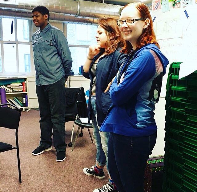 ScenariosYouth's tweet photo. Caught Gwen smiling! #mediacorps #games #deepconvos #deepFUN https://t.co/nnQzImX2pi