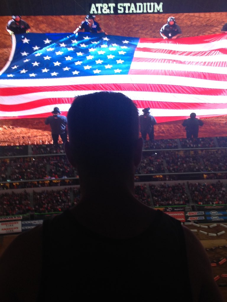 NatalieOneThree's tweet photo. live interview at Dallas SX at 8:30 central. lets blow up their Twitter feed with pics of ATVS! https://t.co/ICeR4vcWeU