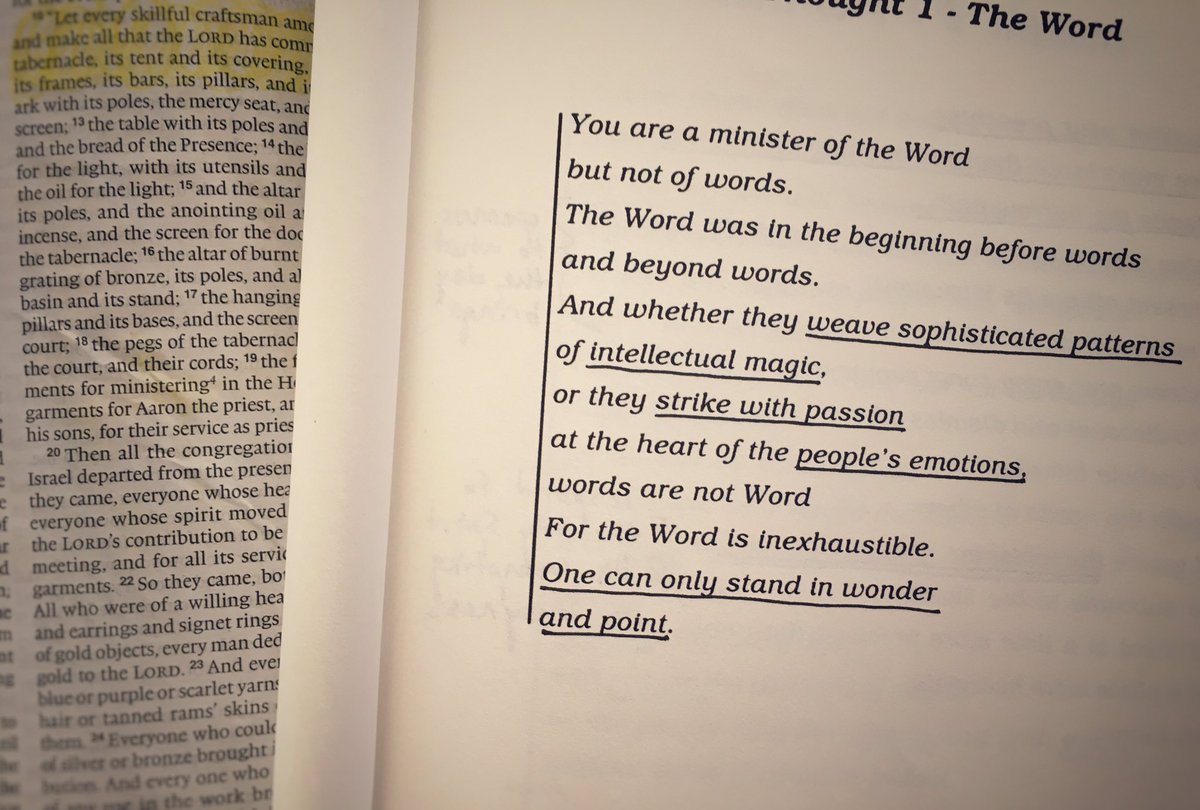 The Word stands strong and sufficient! No need to strive! 📖