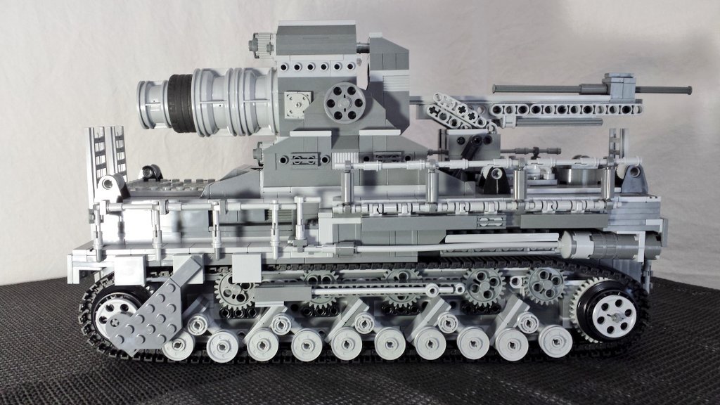 今までの最高がカール自走臼砲 レゴでガールズ&パンツァー劇場版に出て