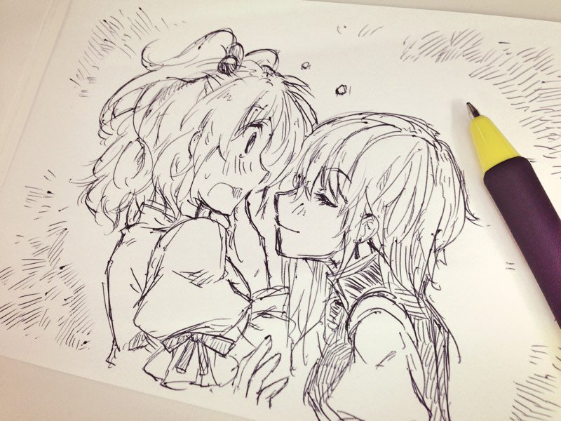 周りに誰もいないと、メモ帳に描き始めちゃうやつ 