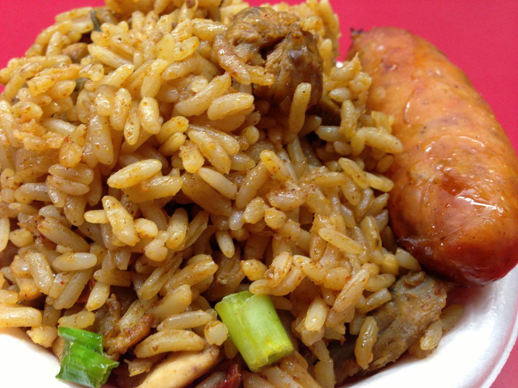 Serving #MonsterJam balaya tonight #getyourcajunon #superdome #dome