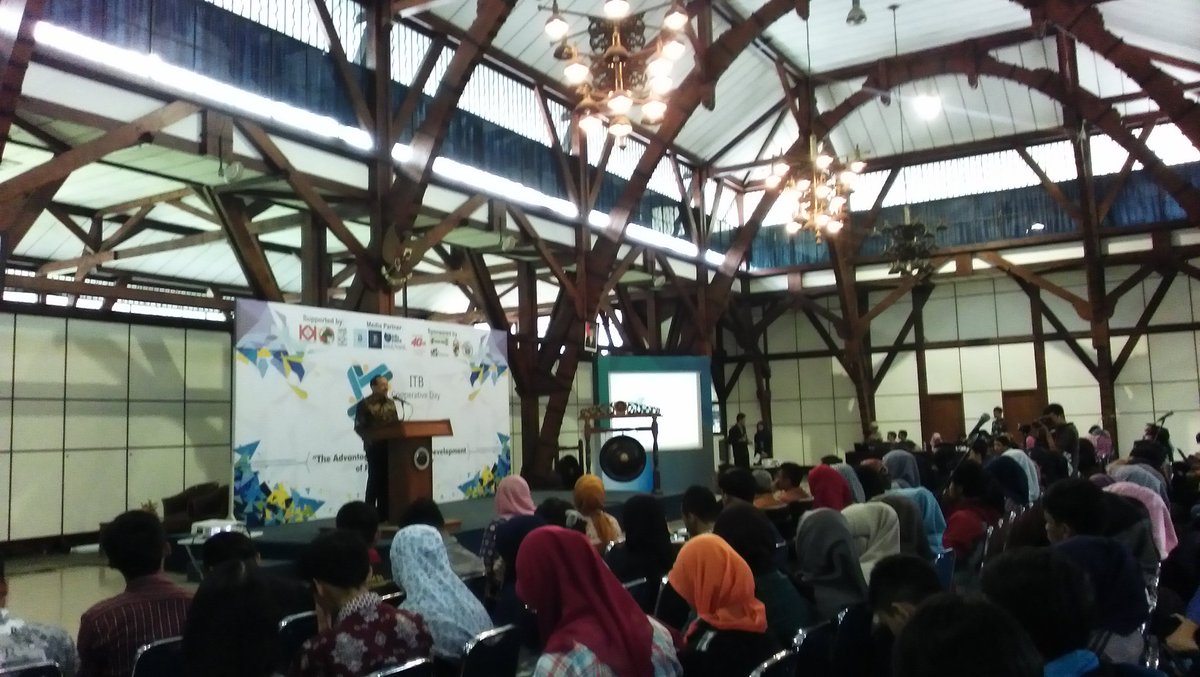 NOW!!! ITB Cooperative Day
21 Februari 2016
<a href="/Aula/">Aula</a> Timur ITB
Pembukaan ITBCD oleh Sekretaris Menteri Koperasi dan UKM