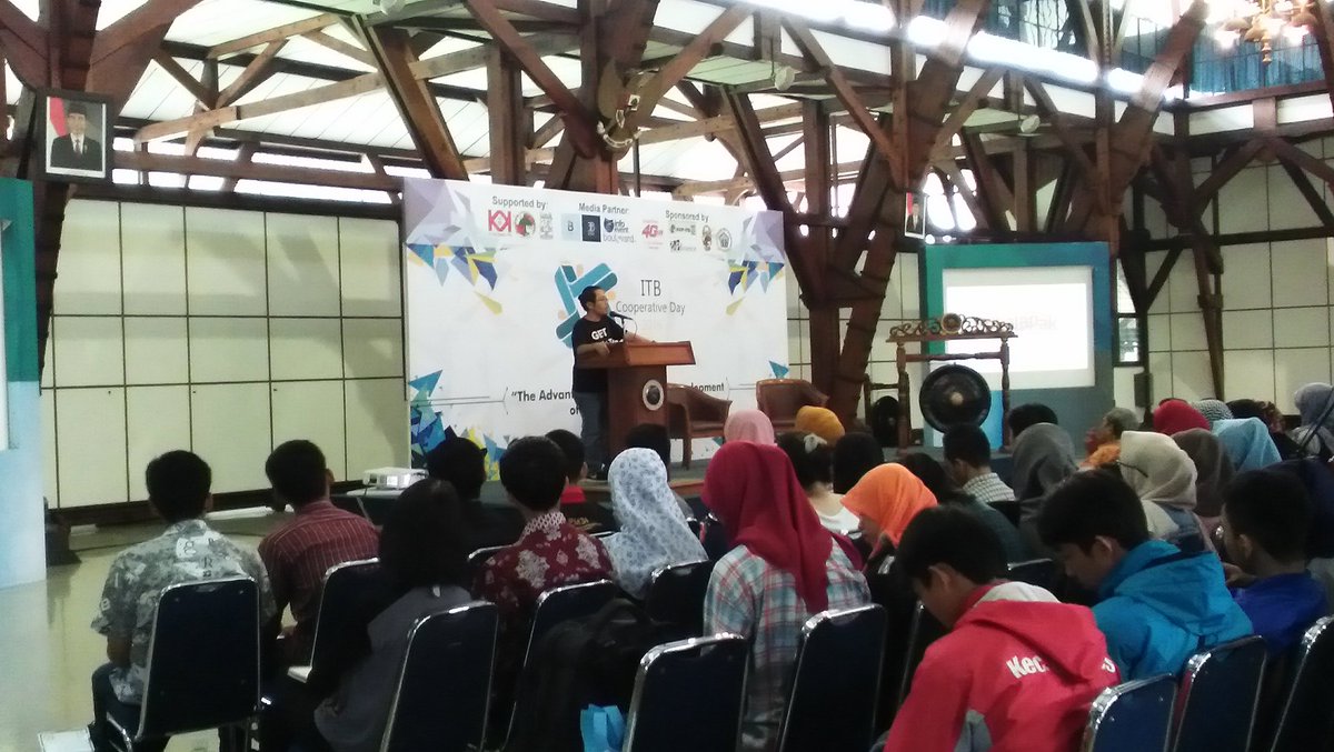 Achmad Zaky, CEO BUKA LAPAK @ITB COOPERATIVE DAY 2016