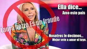 LUISTERAN21's tweet photo. Nosotros tuiteros patriotas t decimos A ti @laurabozzo #EnVzlaNoTeQueremosLaura CON TU SHOW PA OTRO LADO AQUÍ ¡NO! https://t.co/wNKLyuxfum"