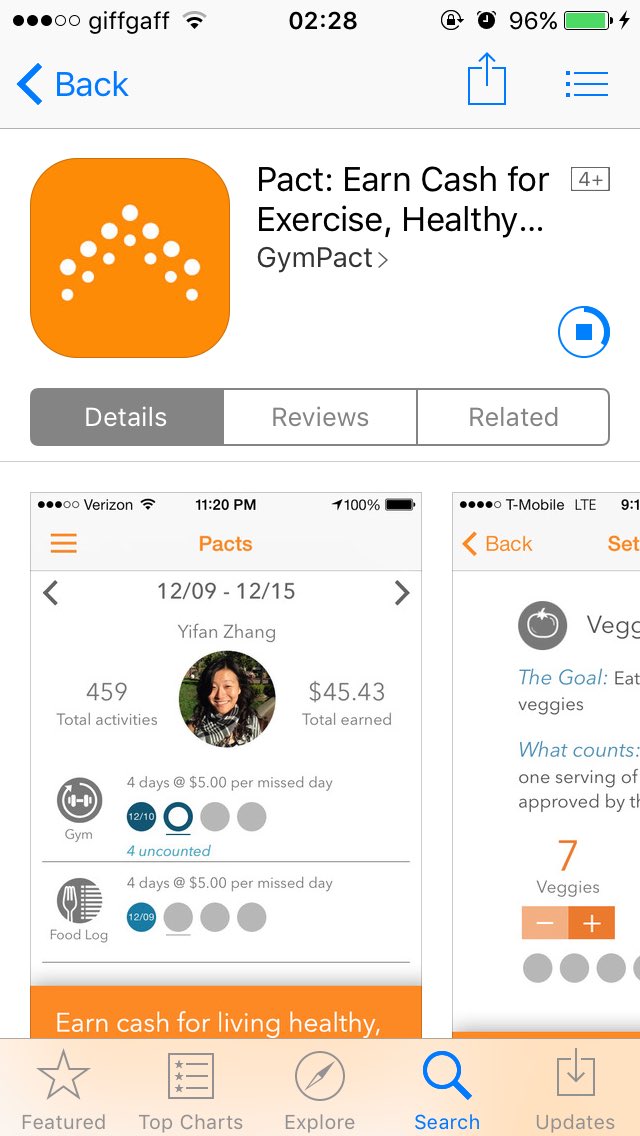 MiguelHumans's tweet photo. A hacernos ricos @RicardoJPicazo y yo con #GymPact! 💪 #downloading https://t.co/FfS67cJ7tu