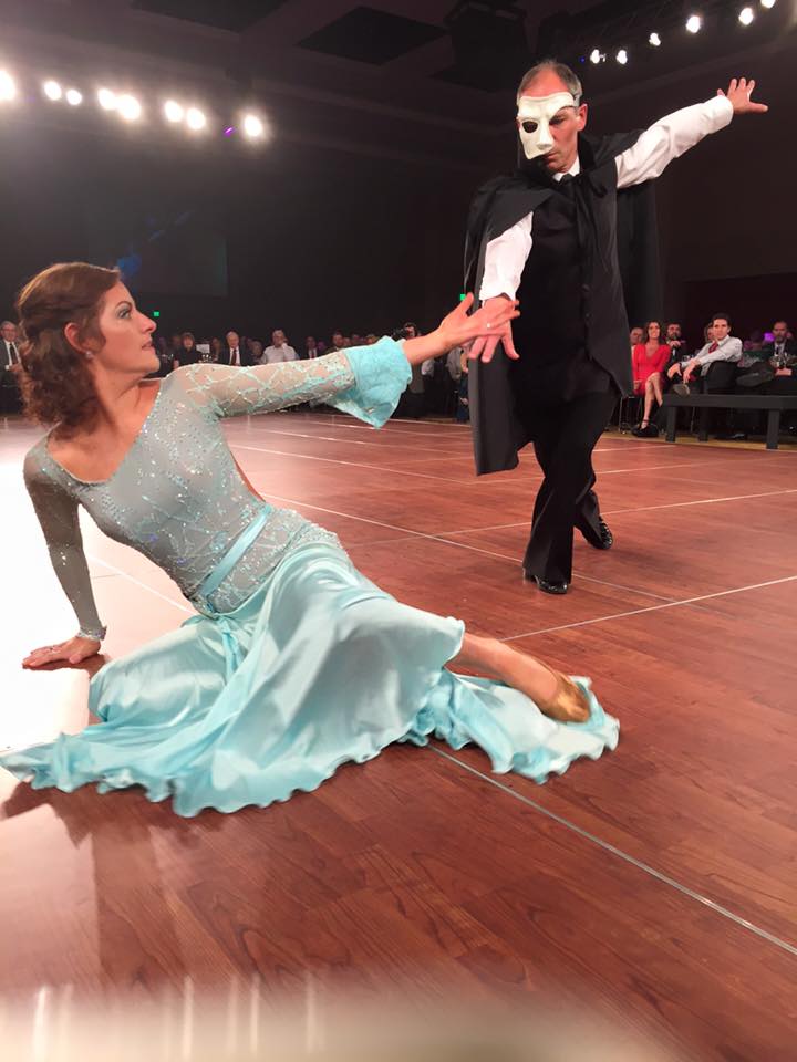RedCrossWIS's tweet photo. Marty and Jamie tango to "Phantom of Opera" by Andrew Lloyd Weber. #DWOS16 https://t.co/Wm6QglMlTo