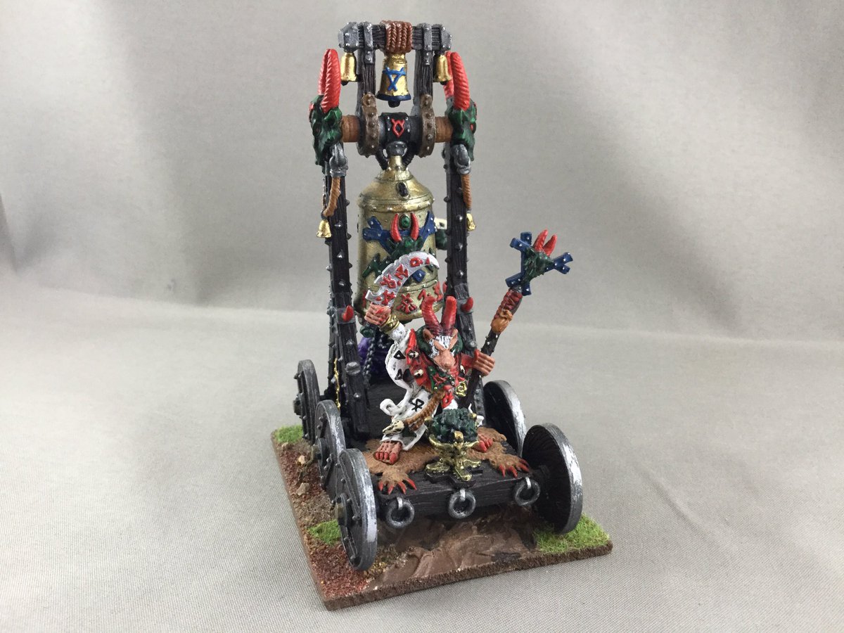 Oldwargamer's tweet photo. #oldhammer #WHFB #Skaven #Screamingbell #fantasy #GW #Gamesworkshop #rats #warmongers  https://t.co/LAsVdbcFE8