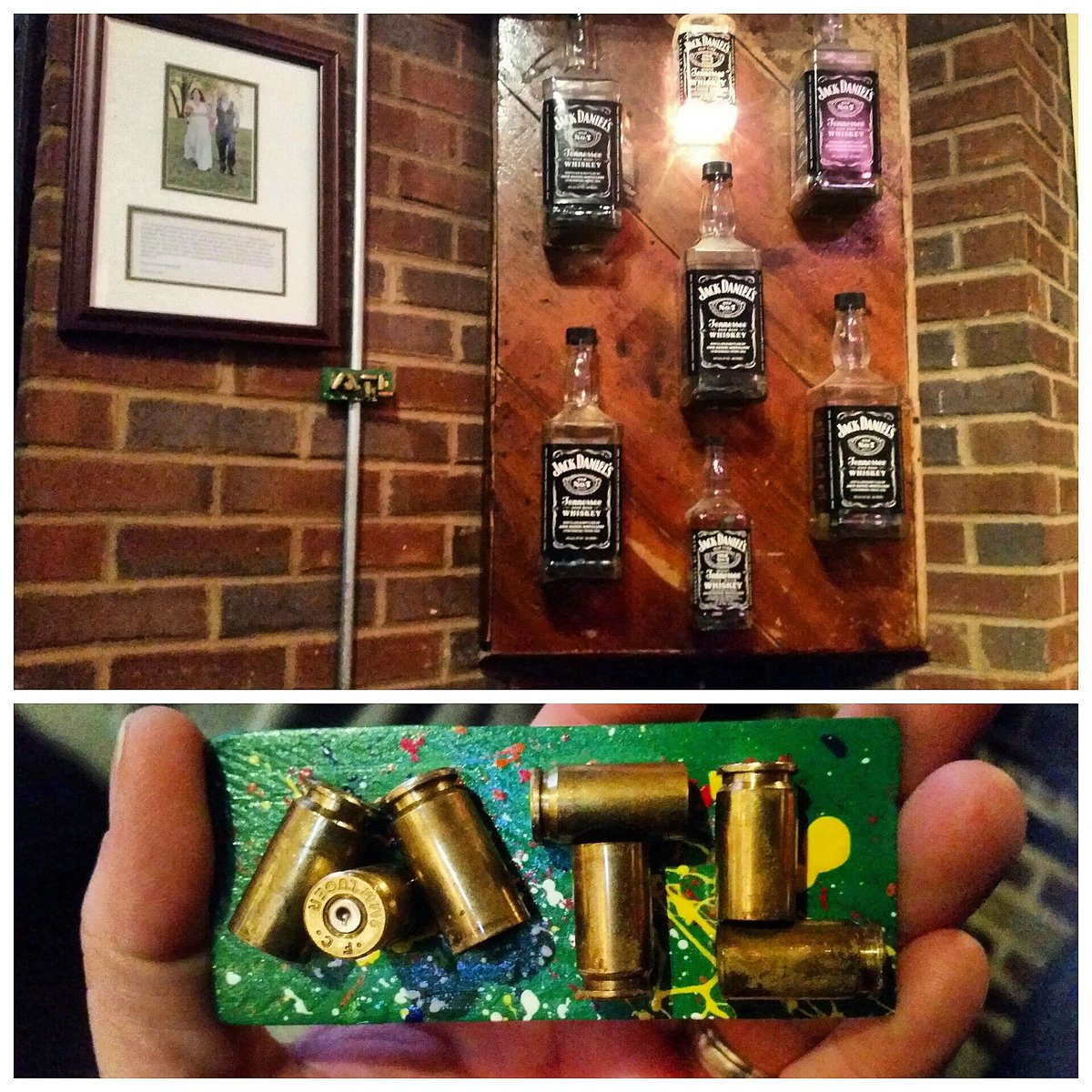 scooterbeth's tweet photo. DROP mini ATL magnet at artshow in hood near u! #fafatl #recycledwood #recycledbullets #arteverywhere https://t.co/jYuHOte0WU