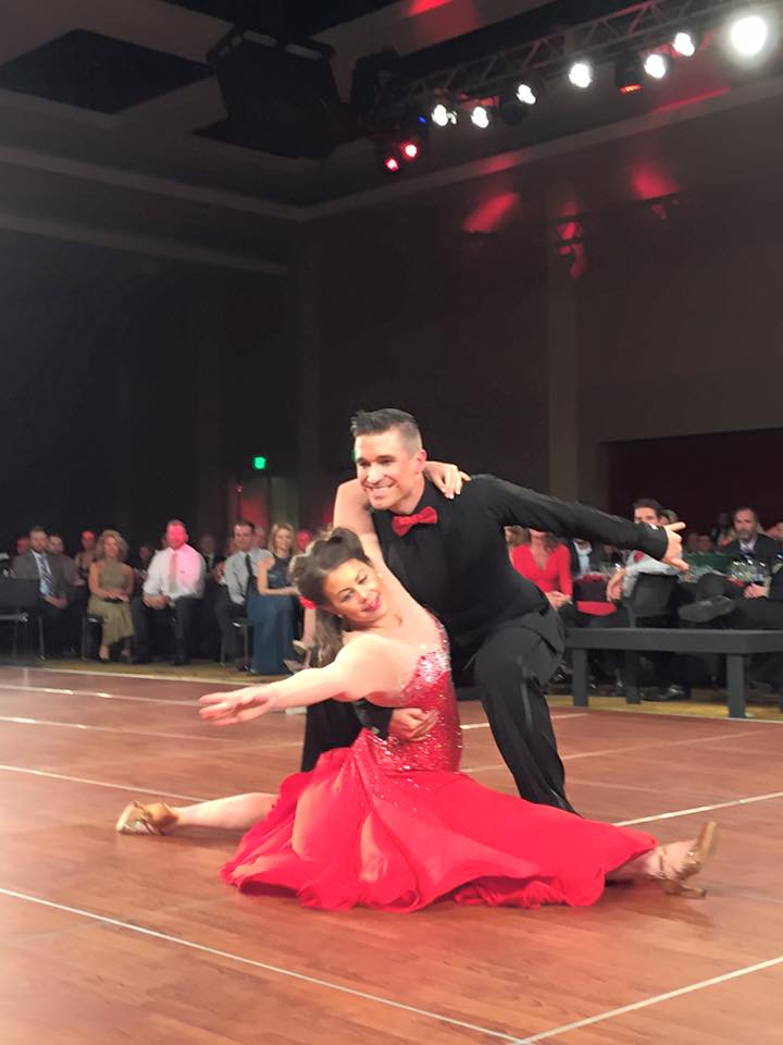 RedCrossWIS's tweet photo. Be my sugar rush! Give me the butterflies! Anna @hssdlvallen and Michael foxtrot to “Sexy Silk”. #DWOS16 https://t.co/RFlVndmikW