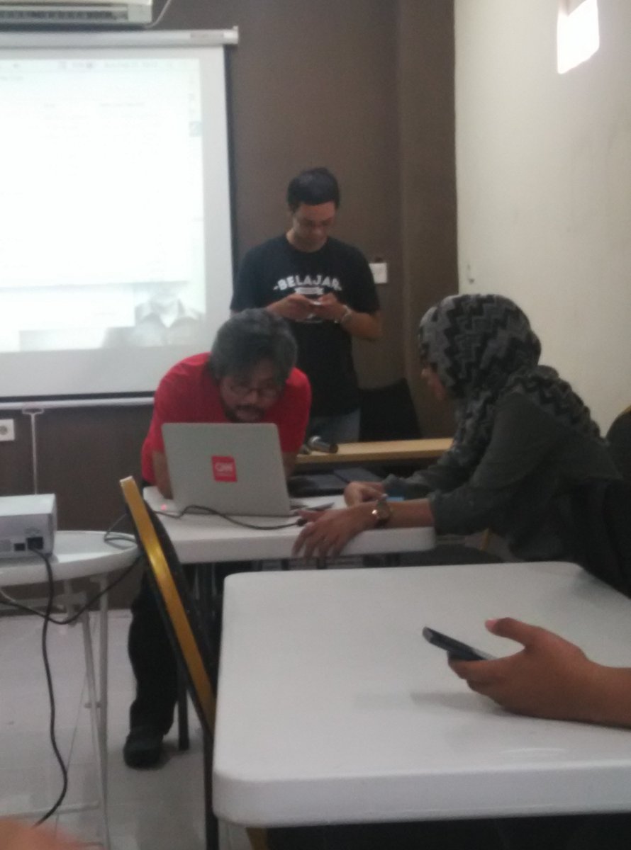Kelas <a href="/AkberJKT/">Akademi Berbagi JKT</a> di Depok akan sgr dimulai nih 😃