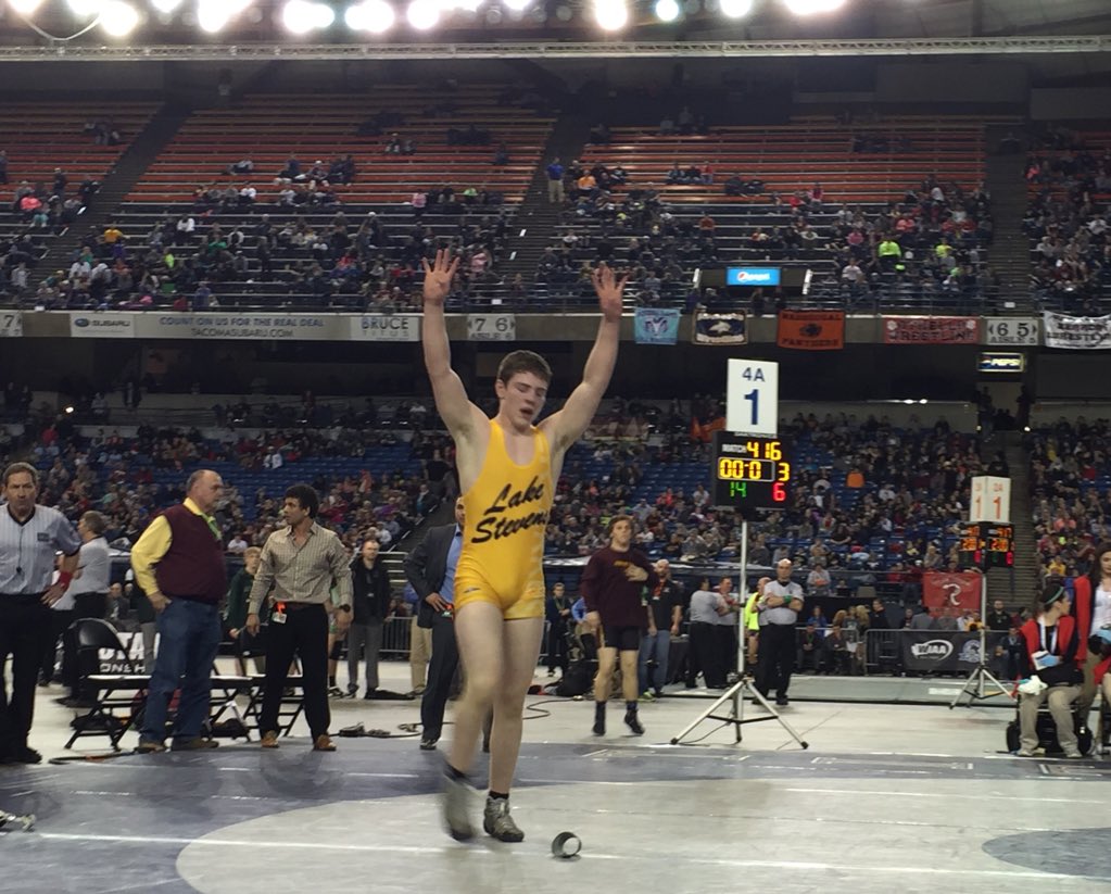 4A Boys 170 lb. Champion: Michael Soler, Lake Stevens HS #MatClassic #4timechampion