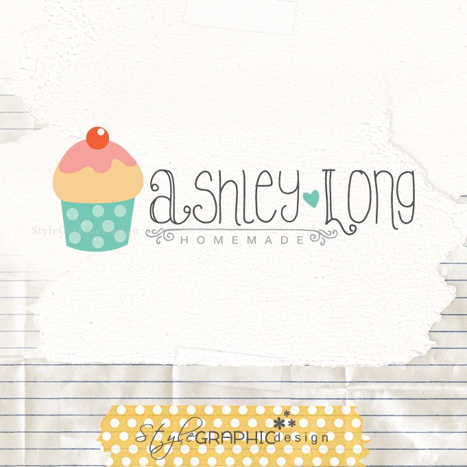 Logo2Design's tweet photo. Cupcake pre made logo - budget logos - whimsical logo - premade branding -… https://t.co/OXBf7ashTn #logo #CakeLogos https://t.co/xDdINNf1MR