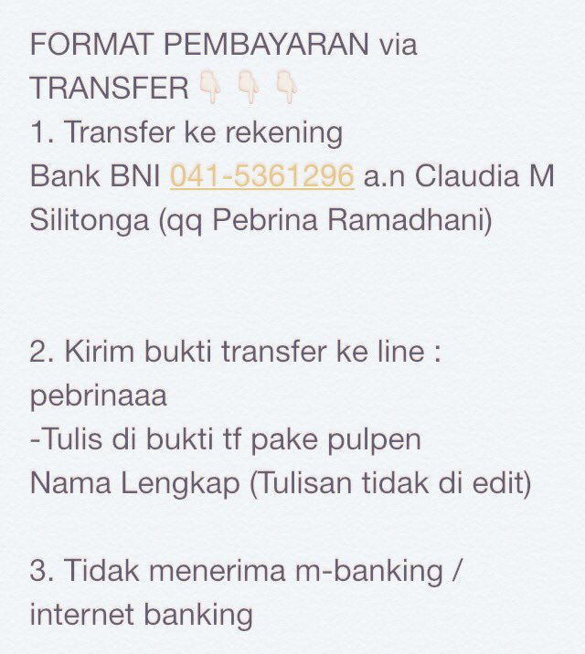 COmateBatamCJR's tweet photo. Jadwal COD pembayaran live streaming dan no rek bagi yg transfer. https://t.co/SPnk5bbxWK