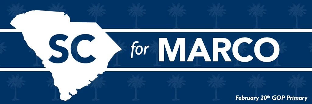TeamMarcoSC's tweet image. I want to thank @katiebaham and her SC team as well as all our great #TeamMarco friends in other states. On to NV!