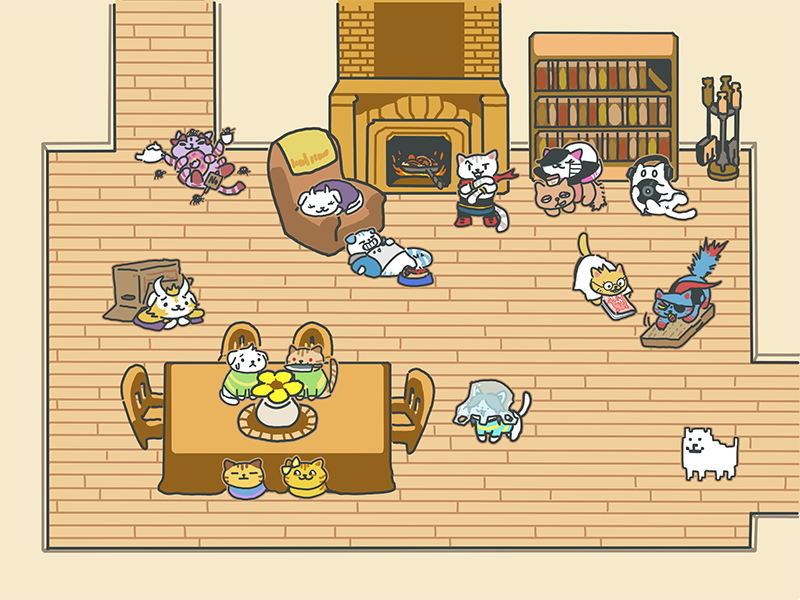 dodfkdodfk's tweet image. 언더테일 네코아츠메 ~!~!