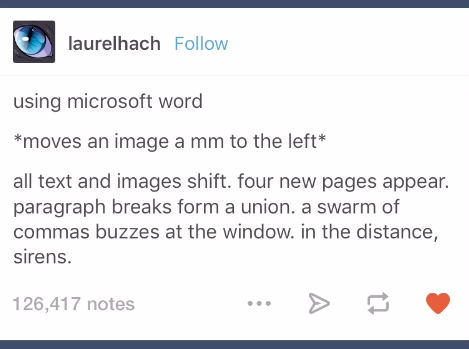 The butterfly effect. tumblr.co/YxhHJ