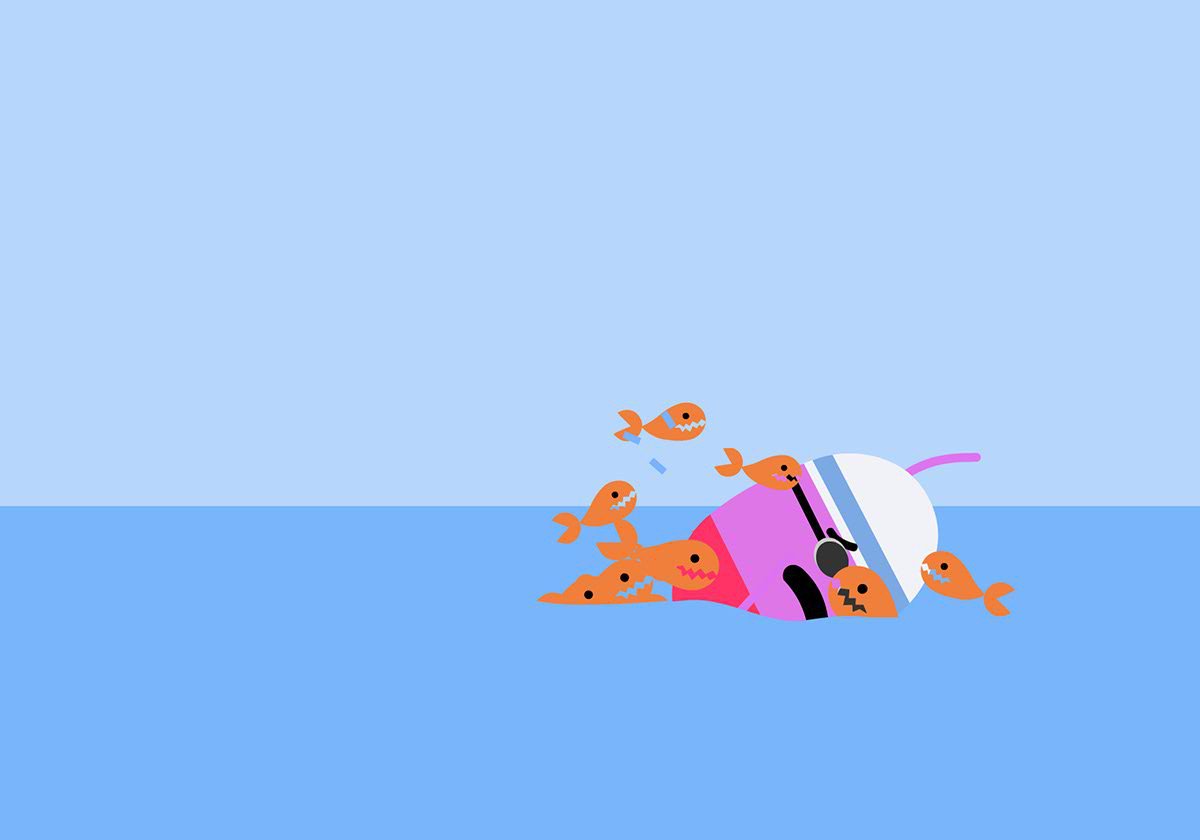 rachaeldee85's tweet photo. I guess the piranhas just wanted it more #dumbways2 https://t.co/UR9xheehTU https://t.co/LZtkfpWOPL
