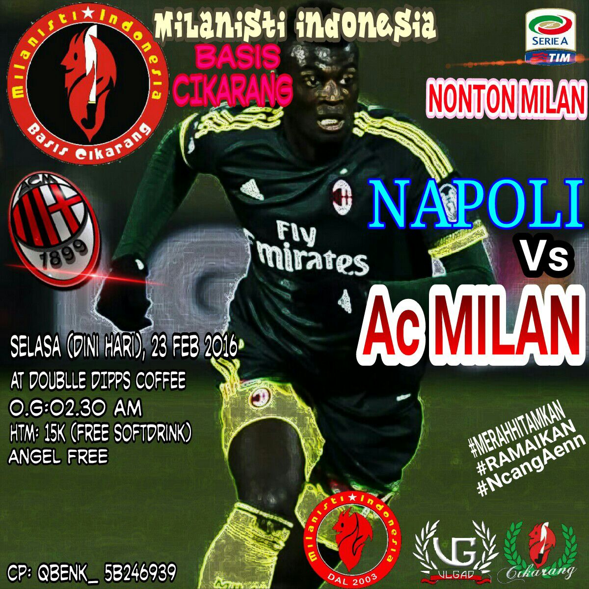 NOBAR: #NapoliMilan , selasa 23-02-16| at <a href="/DoubleDipps/">doubledipps</a> | htm: 15k | cp: Qbenk_ 5B246939. Cc: <a href="/MI_Calcio/">MI Football</a>