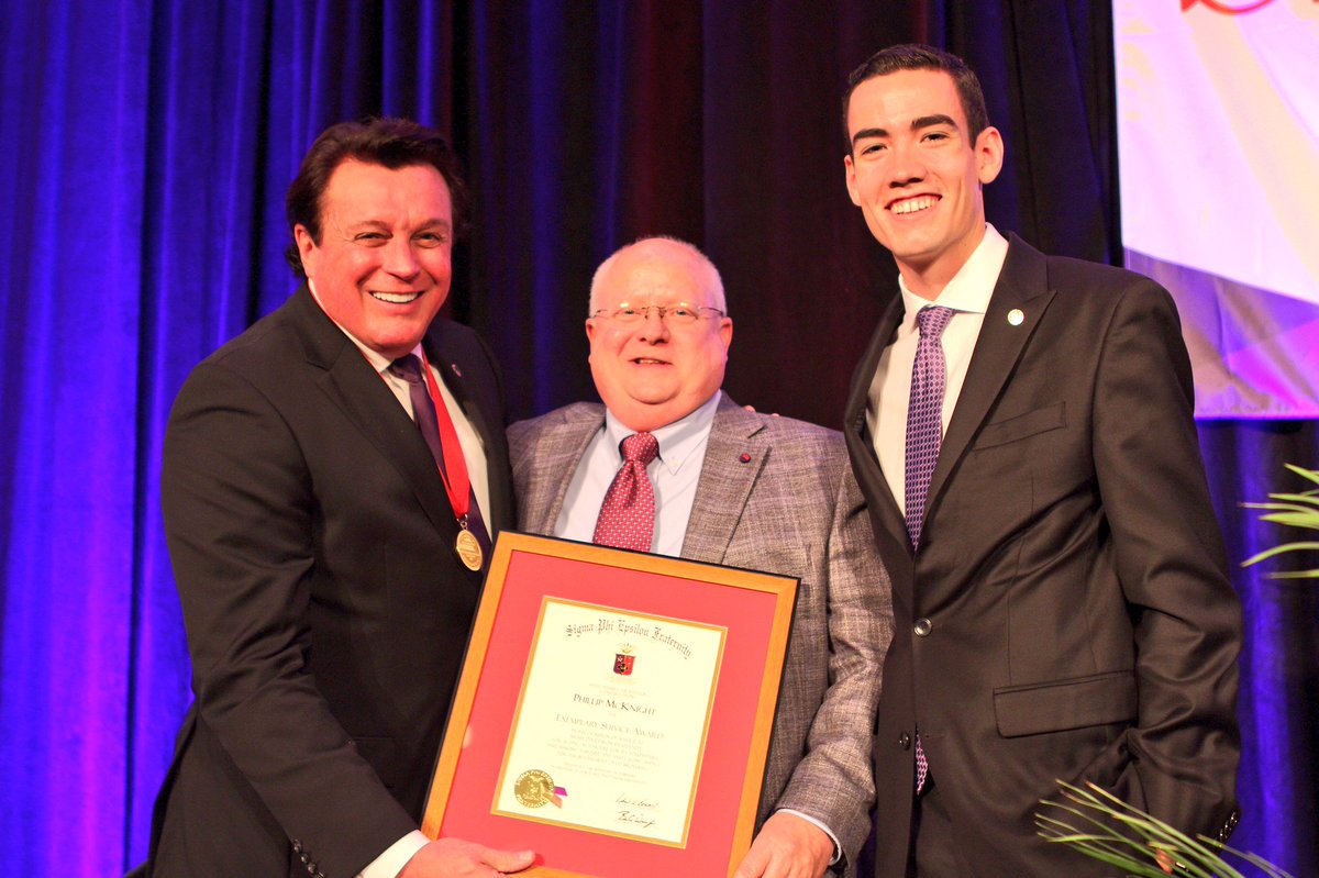 officialsigep's tweet photo. Congratulations to our Distinguished Alumni and Exemplary Service Award recipients! #OKCityCarlson https://t.co/X9UVQoIoRl