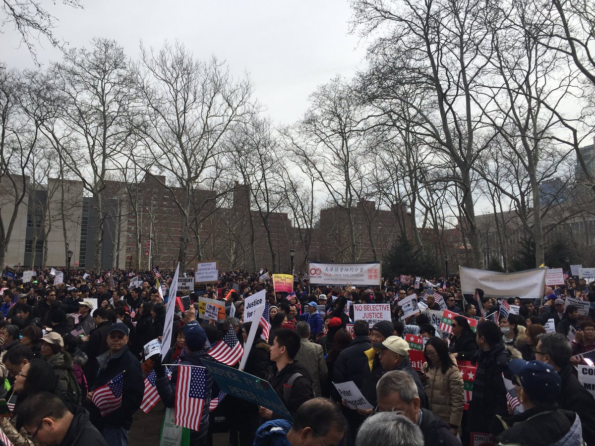 alex7875's tweet photo. @NYDailyNews Stop the lies! Is this 2000 people to you? #PeterLiang #Justice4Liang https://t.co/DK3GLctnvF