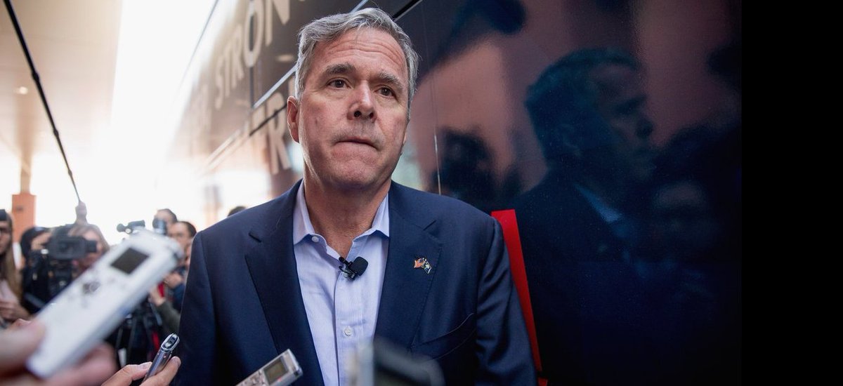 exit_7A's tweet image. Jeb&apos;s out.
