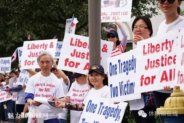 jennyhuatx's tweet photo. Houston #Justice4Liang #Rally220   salute to all my buddy volunteers ! https://t.co/hEJVsqL8bi