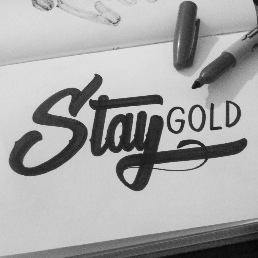 Druthersco's tweet photo. By mister.polo 51. #staygold
#typeblog #typography#thedailytype #thedesigntip #goodtype #dailytype #lettering #cu… https://t.co/xCSyZ4n548