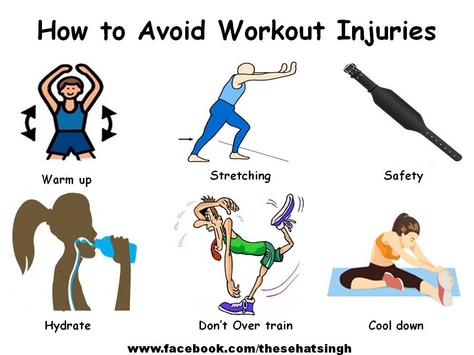 SehatSingh's tweet photo. #follow #these #6steps #to #avoid #workout #injuries #stay #happy #stay #sehatmand https://t.co/ADfmFwkKwE