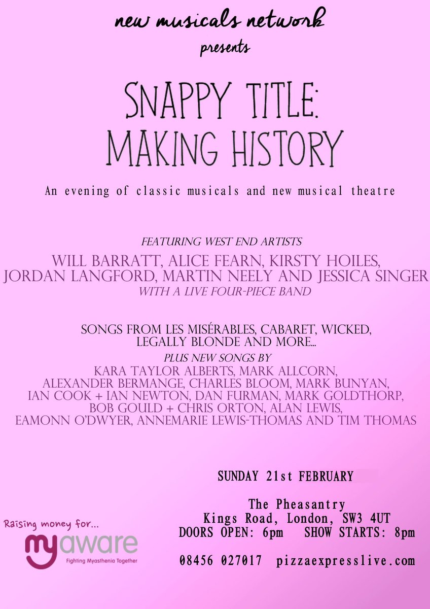 MartinNeely's tweet image. New MT @pizzapheasantry tonight!
With @alice_fearn @kirstyhoiles @willbarratt83 @NewMusicalsNet
Eat pizza &amp;amp; listen!