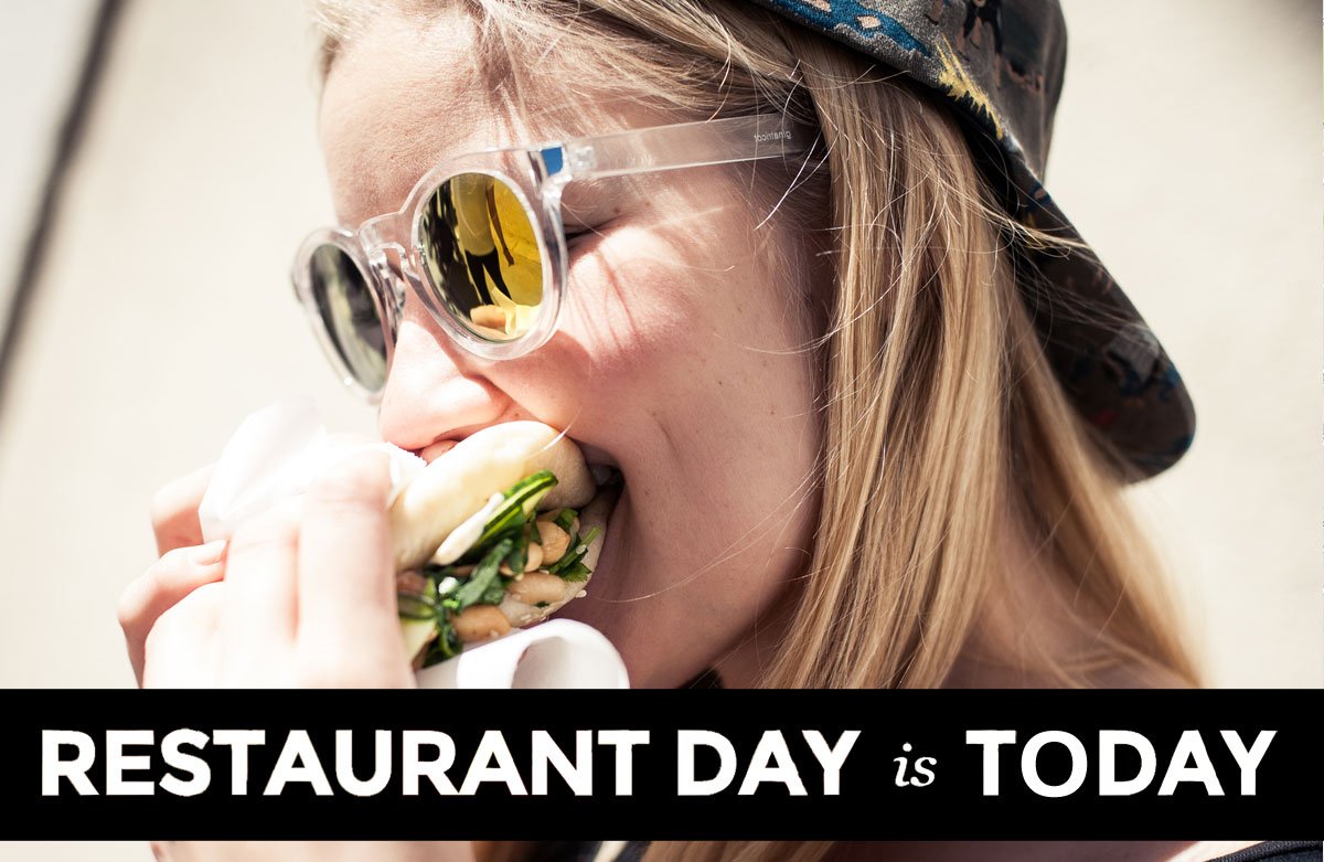 TimoSantala's tweet photo. 1237 pop-up restaurants open only today in 28 countries.

It's world's biggest food carnival @RestaurantDay

#food https://t.co/NGeRHySP6N