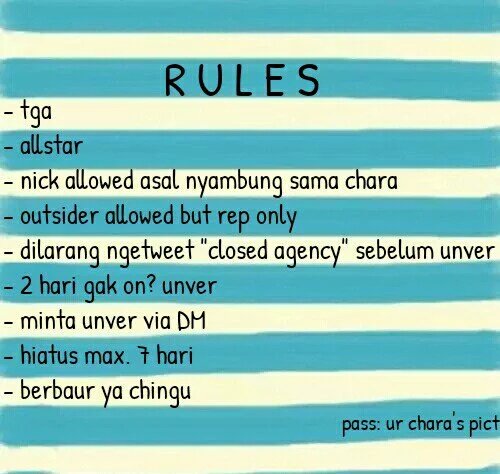 MEXDIJPG's tweet photo. Rules and htj. https://t.co/zUpCxruZnC