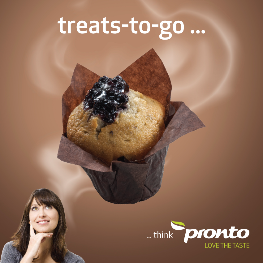 ProntoToGo's tweet photo. Soft and sweet! A muffin from Pronto would surely make your day.
#ThinkPronto https://t.co/w4744OzPlZ