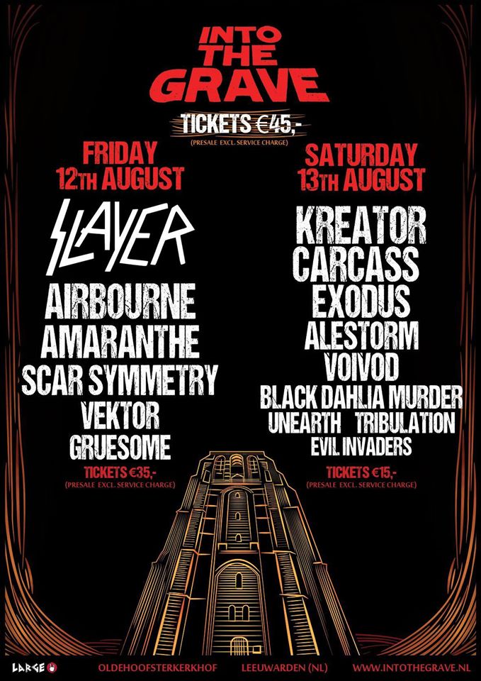 StMetalization's tweet image. Line-up is compleet. Dit wordt een mooi feestje! #ITG16